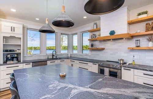 Interlochen House | The Point On Green Lake & Betsie River | Dogs OK