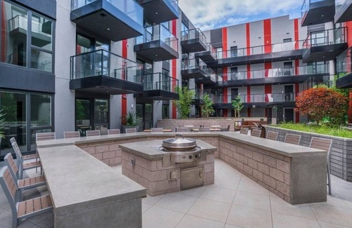 East Village Apartment | The Shift: Charming 1-Bedroom with A/C & Fitness Room in Vibrant San Diego