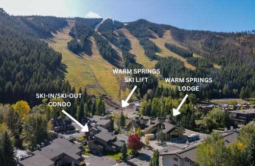 Warm Springs House | The Ski In Ski Out Condo