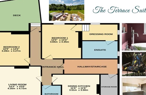 Lofthouse Apartment | The Terrace Suite at Nydsley Hall