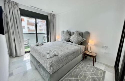Tangier Apartment | The White Cristal - 2 BR with Balcony