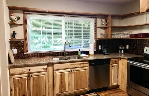 Lake Nantahala Cabin | This Is It! Creekside Cabin with Hot Tub, Fire Pit & Starlink High Speed WiFi!