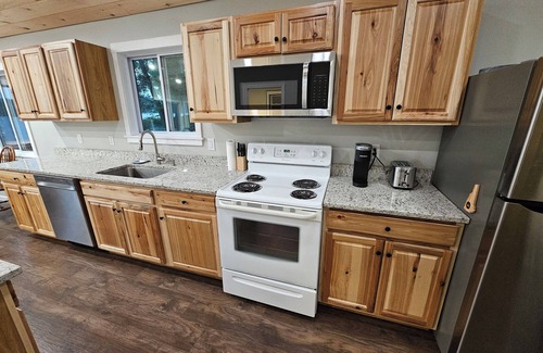 Gilmanton Cottage | Three Loons Cottage at Loon Pond - with private beach and kayaks