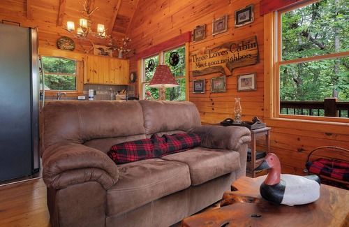 Hidden Lake Cabin | Three Loves Cabin-Cherry Log GA