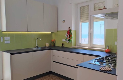 Santa Cesarea Terme Apartment | Tiber apartment breathtaking sea view
