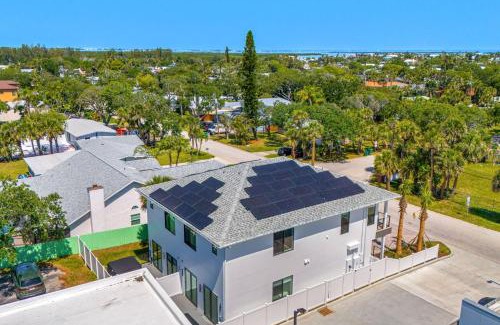 Cocoa Beach Villa | Tidal Tranquility - Luxe Beach Stay with Spa Hot Tub - Walk to Beach