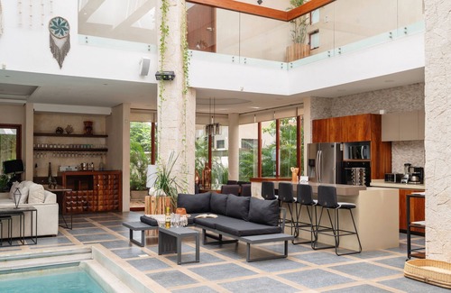 Tulum Villa | ¡TIKAL! Luxury 4BR Private Pool & Gym, 24/7 Security