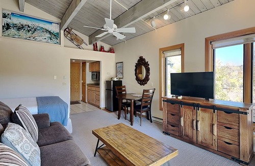 Snowmass Village Apartment | 🌲Timberline 318 Studio Deluxe ~ Hot Tub~Pool~WiFi~Ski-in/out~Local Shuttle🌲
