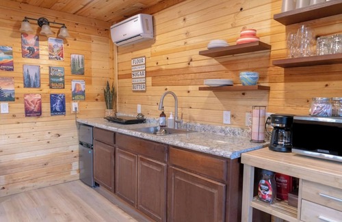 Williams Cabin | Tiny Elk Retreat Rustic Cabin Kissed by Nature