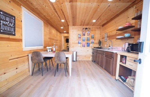 Williams Cabin | Tiny Elk Retreat Rustic Cabin Kissed by Nature