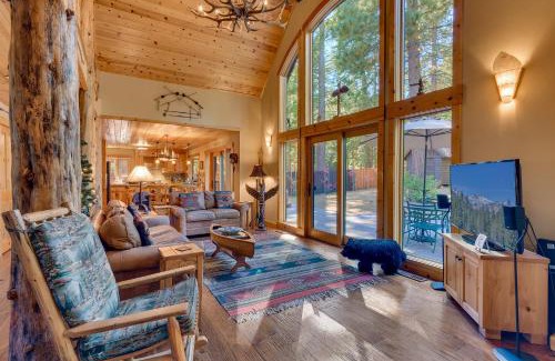 Tahoma House | Tippy Canoe by Tahoe Getaways - 4BR West Shore w Private Hot Tub, Sauna, EV & Walking Distance to Trailhead