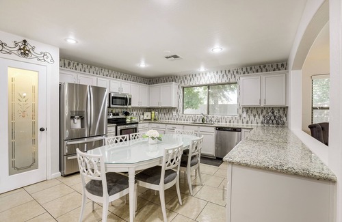 Estrella Village House | Tolleson Hideaway w/Backyard & Outdoor Kitchen!