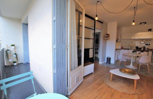 Cote Pavee Apartment | Toulouse grand T2 climatisé Proche Place Dupuy