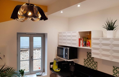 Beaune City Centre Apartment | Tour Saint Nicolas, in downtown Beaune