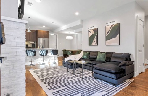 Congress Park House | Townhome with Movie and Game Room! Near Cherry Creek Sleeps 10