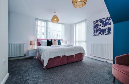 Manchester House | Townhouse 5mins to City Centre and Etihad - Free Secure Parking