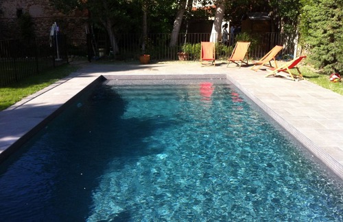 Palau-del-Vidre House | Traditional Catalan house with tennis court and swimming pool