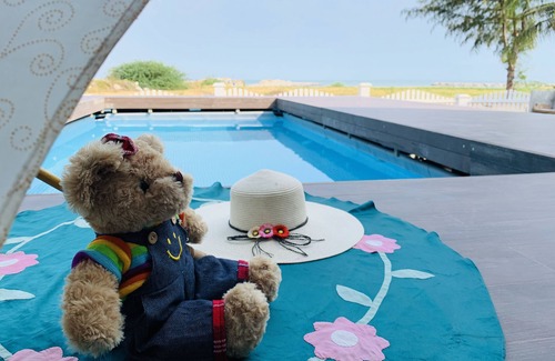 Laem Phak Bia House | Traditional Northern Thai beach house with a swimming pool