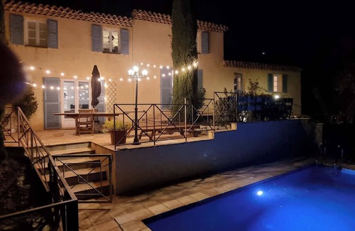 Bargemon Villa | Tranquil 4-bedroom villa in Bargemon with aircon