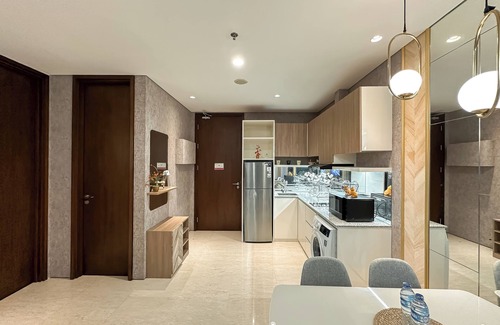 Surabaya Apartment | Tranquil And Modern Haven 2Br At The Rosebay Apartment
