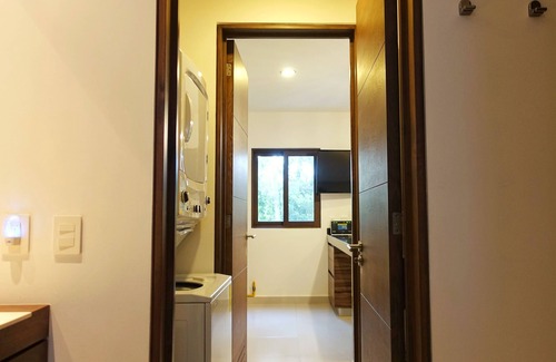 Akumal Condo | Tranquil Golf course View in double gated community between Akumal and Tulum