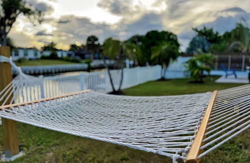 Tampa House | Tranquil Pool Home with canal access and amazing amenities!