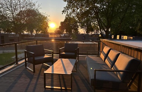 Hulshorst Apartment | Traum Ferienhaus mit Dachterrasse am Veluwemeer