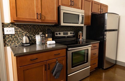 Roanoke Apartment | Trendy 1 BR loft apt downtown with exposed brick