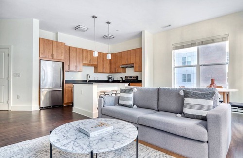 Cambridge Apartment | Trendy Cambridge Alewife 2BR w/W/D, Gym & Roof, nr T, by Blueground