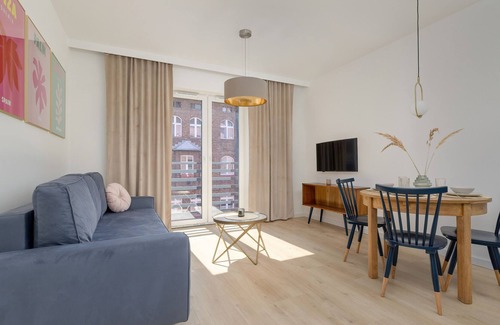 Nikiszowiec Apartment | Trendy & Modern Apartment with Parking | near the historic Mining Settlement Niszkowiec