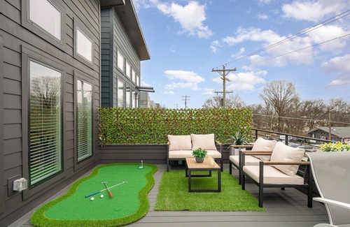 Nashville Cottage | Trinity Beats-private Rooftop Deck-east Nashville