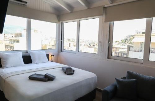 Psirri Apartment | Triple A - Acropolis View in Psiri Athens - FREE Parking!