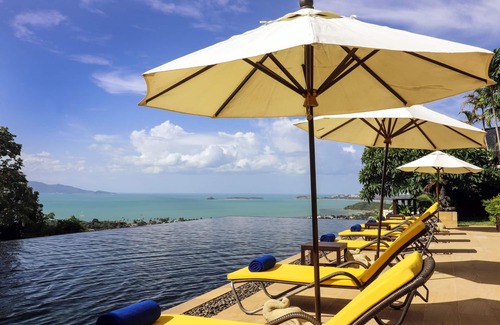 Bophut Villa | Tropical 5BR Oceanview Villa | Bophut