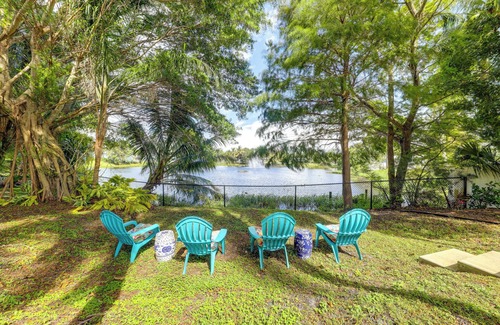 Stuart Cottage | Tropical Pool Paradise: 1 Mi to Downtown Stuart!