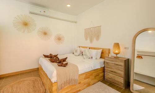 Srithanu House | Tropicana House - Double King Bed - 2mn ZenBeach - Garden View