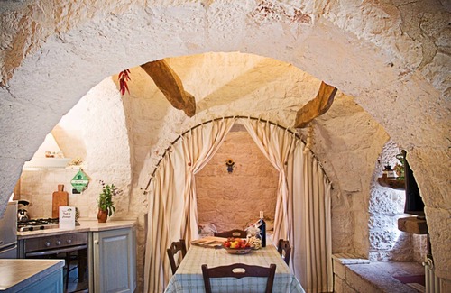 Martina Franca House | Trulli il Castagno, trulli farmhouse with pool, garden and private tavern