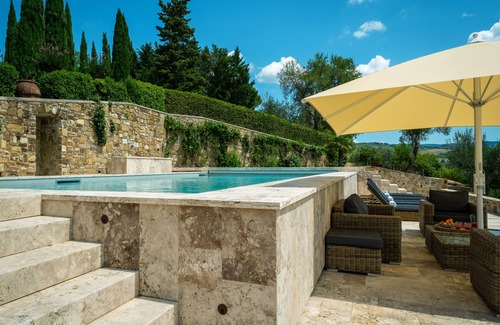 San Pietro in Bossolo Villa | Tuscany Stone Villa With Spectacular View