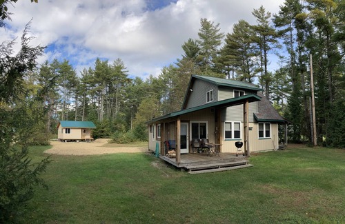 North Hudson Cabin | Two Adirondack cabins with mountain views and river access