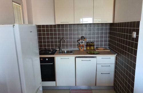 Zubovici Apartment | Two bedroom apartment with balcony and sea view Zubovići, Pag (A-9365-c)