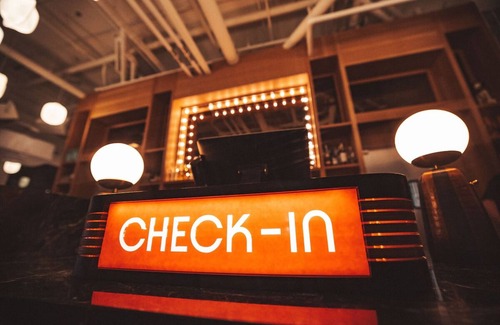 East Nashville House | Two Twin Bunk Beds Room at Waymore’s with Rooftop Bar and Skyline Views