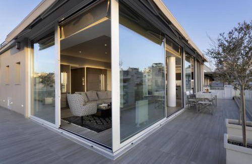 Kinosargous Apartment | Über Lux 2 BR New Penthouse with Acropolis View