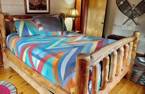 South Colton Cabin | Ultimate Privacy ~ NW Adirondack, Log Cabin, 16 Acres, Includes Pontoon Boat!