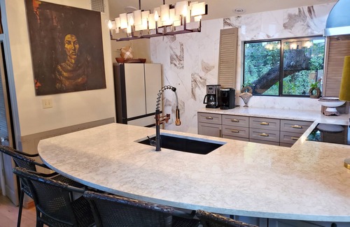 Comanche Trail House | Unbelievable 3 1/2 story Modern Cabin with Lake View