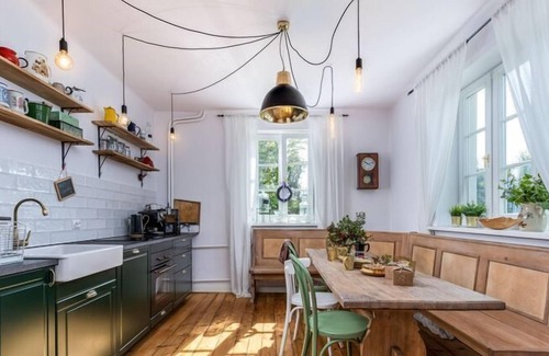 gmina Debowiec House | Unique house in Dębowiec with sauna and pond-view