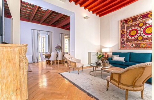 San Bartolome House | Unique Sevillian Palace-House in Santa Cruz. Abades Terrace