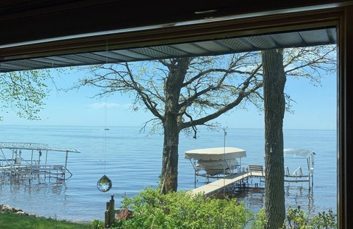 Isle Cabin | Up north style cabin on the shores of beautiful Mille Lacs Lake. Pet-friendly