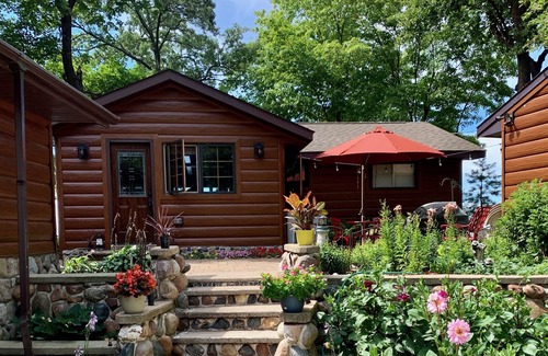 Isle Cabin | Up north style cabin on the shores of beautiful Mille Lacs Lake. Pet-friendly