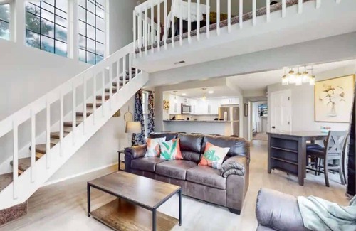 Aurora Hills House | Updated Two-Bedroom with Three King Beds, Loft & Two Baths