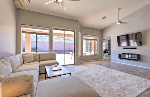 Estrella Mountain Ranch House | Upscale Goodyear Retreat with Outdoor Oasis!