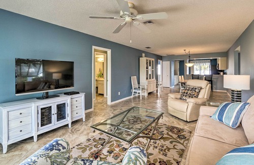 Plantation Villa | Upscale Venice Villa w/Lanai on Golf Course